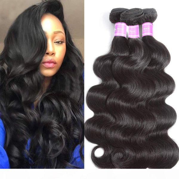 human hair bundles body wave remy hair peruvian indian brazilian virgin hair extension natural color 8-32 inch, Black
human hair bundles body wave remy hair peruvian indian brazilian virgin hair extension natural color 8-32 inch, Black