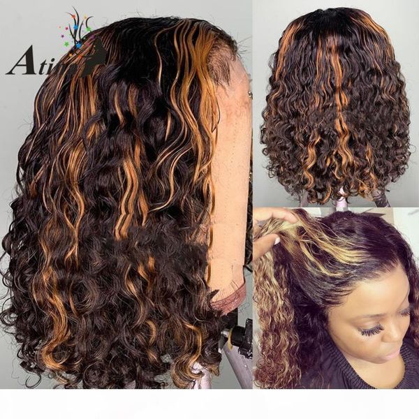 curly short bob wig 13x6 deep lace front human hair wigs highlight 4*4 closure wig colored ombre brown honey blonde hd 150% remy, Black;brown
curly short bob wig 13x6 deep lace front human hair wigs highlight 4*4 closure wig colored ombre brown honey blonde hd 150% remy, Black;brown