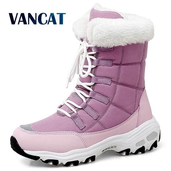 brand winter women snow boots warm plush women's boots mid-calf women platform lace-up waterproof short boot, Black
brand winter women snow boots warm plush women's boots mid-calf women platform lace-up waterproof short boot, Black