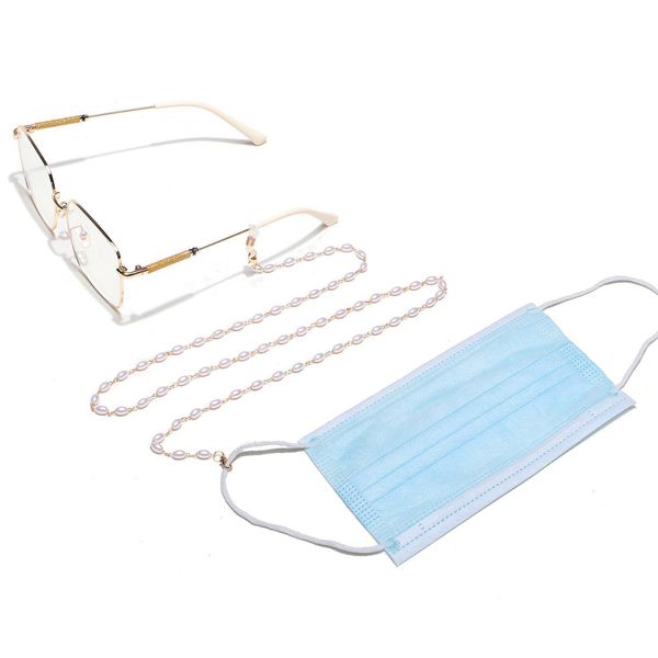 2020 luxury gold color pearl masking necklace trendy masking holder strap metal link chain masking sunglass jewelry h bbywsq
2020 luxury gold color pearl masking necklace trendy masking holder strap metal link chain masking sunglass jewelry h bbywsq