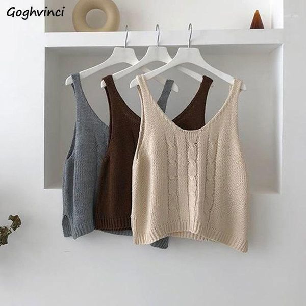 autumn sweater vests women loose twist side-split v-neck trendy solid basic short undershirts all-match sleeveless pullover 1, Black;white
autumn sweater vests women loose twist side-split v-neck trendy solid basic short undershirts all-match sleeveless pullover 1, Black;white