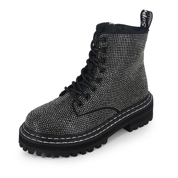 autumn women boots ladies rhinestone shoes woman ankle boots female brand fashion motorcycle botas girls casual shoes new, Black
autumn women boots ladies rhinestone shoes woman ankle boots female brand fashion motorcycle botas girls casual shoes new, Black