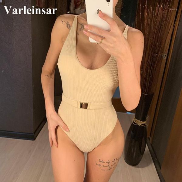6 colors new 2019 women swimwear ribbed high cut one piece swimsuit female bather with belt bathing suit swim monokini v1159b1, White;black
6 colors new 2019 women swimwear ribbed high cut one piece swimsuit female bather with belt bathing suit swim monokini v1159b1, White;black