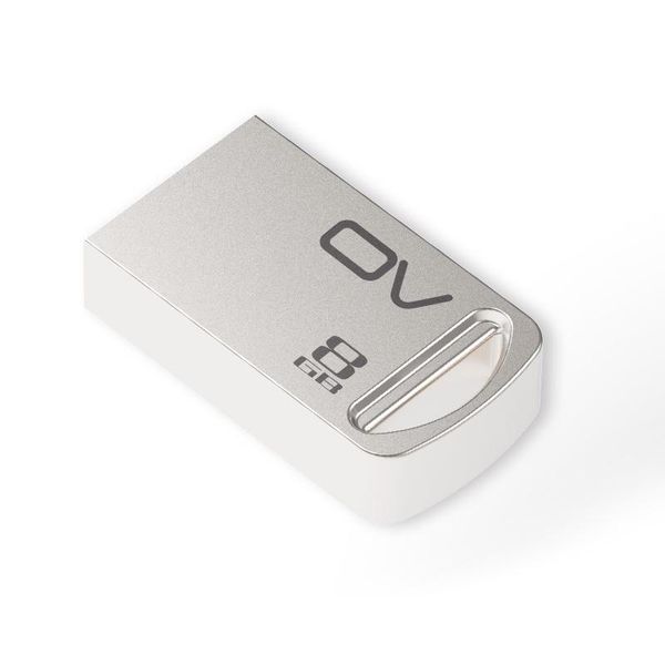 ov 8gb u-coin metal usb 20 flash disk