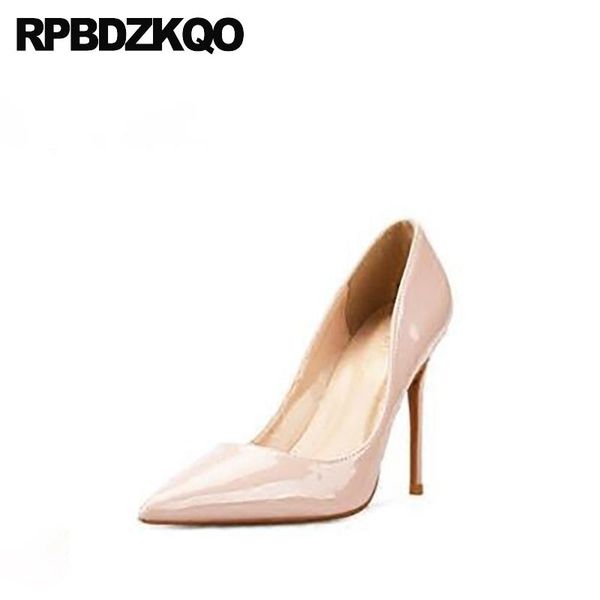 dress shoes elegant women high heels pumps office nude 8cm pointed toe 42 thin patent leather plus size extreme ultra formal super, Black
dress shoes elegant women high heels pumps office nude 8cm pointed toe 42 thin patent leather plus size extreme ultra formal super, Black