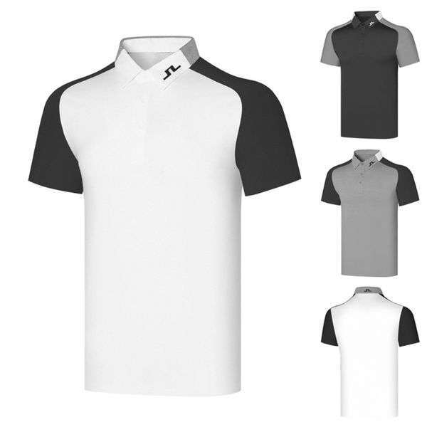 Men's short sve quick drying breathable loose T-shirt, sports shirt, golf clothing, summer clothing., White;black
Men's short sve quick drying breathable loose T-shirt, sports shirt, golf clothing, summer clothing., White;black