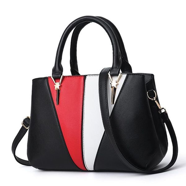 newlisting personality stitching ladies handbag high-end ladies shoulder bag brand designer woman messenger bag shopping handbag
newlisting personality stitching ladies handbag high-end ladies shoulder bag brand designer woman messenger bag shopping handbag