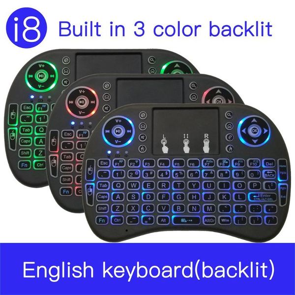 wireless keyboard backlit i8 english air mouse mini keyboard 2.4g with touchpad remote control for tv box
wireless keyboard backlit i8 english air mouse mini keyboard 2.4g with touchpad remote control for tv box
