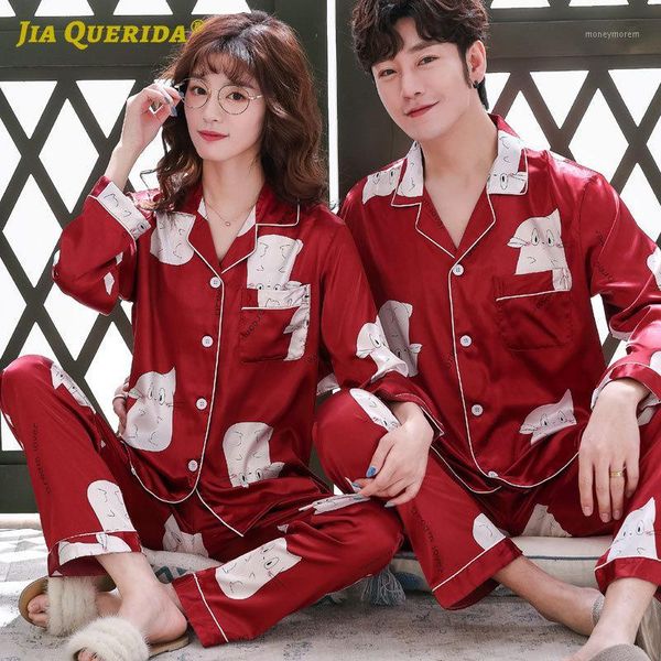 men's sleepwear pajamas set casual style red turn down collar cartoon printing homesuit homeclothes fashion long sleeve pants sleepwear, Black;brown
men's sleepwear pajamas set casual style red turn down collar cartoon printing homesuit homeclothes fashion long sleeve pants sleepwear, Black;brown