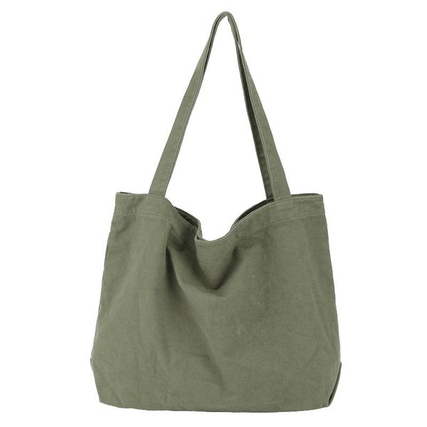 canvas handbag simple men's large-capacity cotton tote bag women's reusable shopping bag (green
canvas handbag simple men's large-capacity cotton tote bag women's reusable shopping bag (green