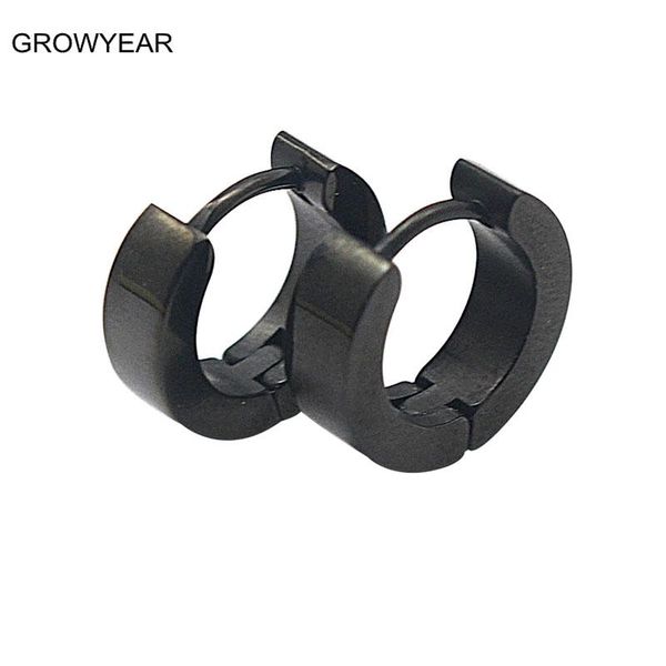 casual small black hoop earrings men stainless steel fashion jewelry 1pcs, Golden;silver
casual small black hoop earrings men stainless steel fashion jewelry 1pcs, Golden;silver