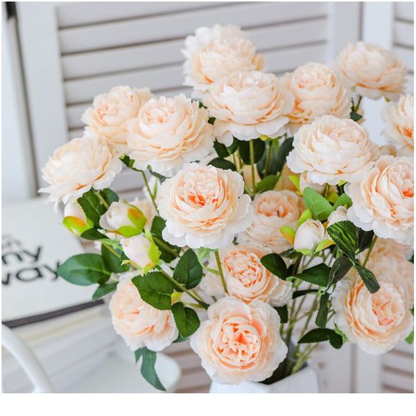 3 heads 1pc peony artificial flower fake flowers bouquet branch pink white for home decor house wedding decoration indoo bbynci
3 heads 1pc peony artificial flower fake flowers bouquet branch pink white for home decor house wedding decoration indoo bbynci