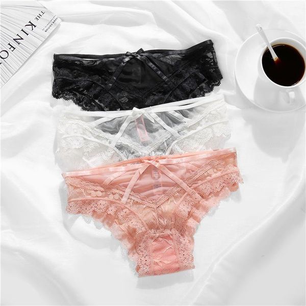 women bow see through panties floral low rise briefs solid color patchwork underpants lingerie fashion lace underwear, Black;pink
women bow see through panties floral low rise briefs solid color patchwork underpants lingerie fashion lace underwear, Black;pink