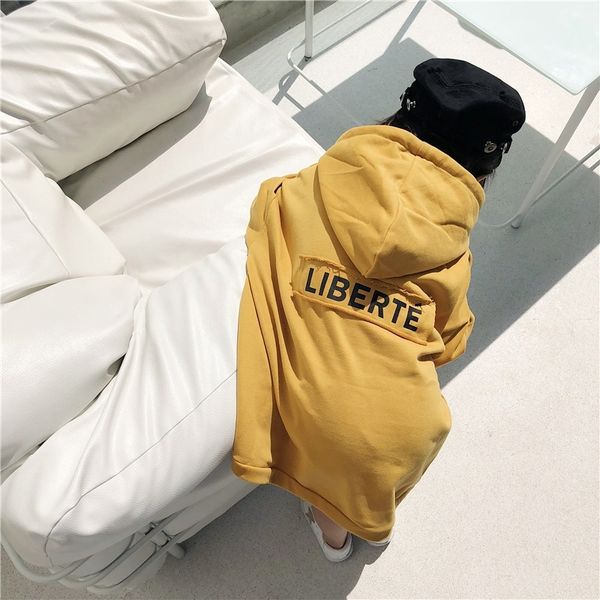 letters with caps cotton casual hoodies spring baby girls long sweatshirt big pockt front kids loose outerwear clothes y200901, Blue
letters with caps cotton casual hoodies spring baby girls long sweatshirt big pockt front kids loose outerwear clothes y200901, Blue