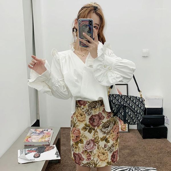 cotton court style shirt women's french style soft design feeling long sleeve white shirt in autumn 20201
cotton court style shirt women's french style soft design feeling long sleeve white shirt in autumn 20201