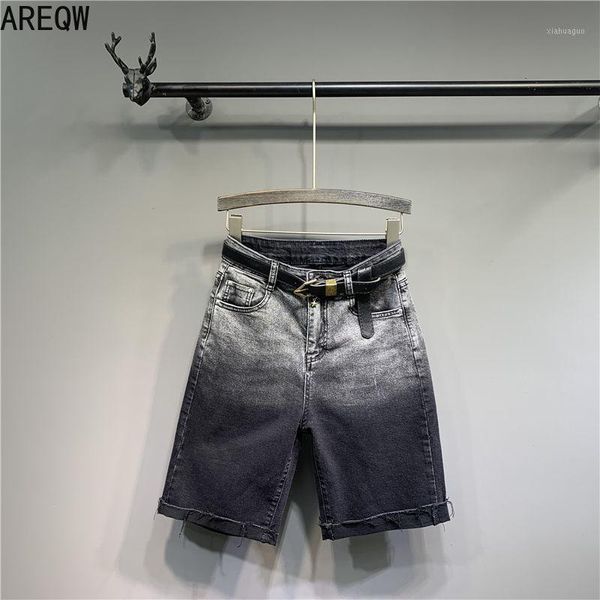 european station denim shorts women's 2020 summer new high waist cool gradient wide leg straight shorts1, Blue
european station denim shorts women's 2020 summer new high waist cool gradient wide leg straight shorts1, Blue
