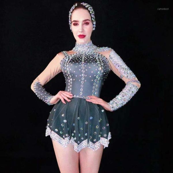 stage wear sparkly black dress rhinestones long sleeve mini women birthday celebration one piece singer costume1, Black;red
stage wear sparkly black dress rhinestones long sleeve mini women birthday celebration one piece singer costume1, Black;red