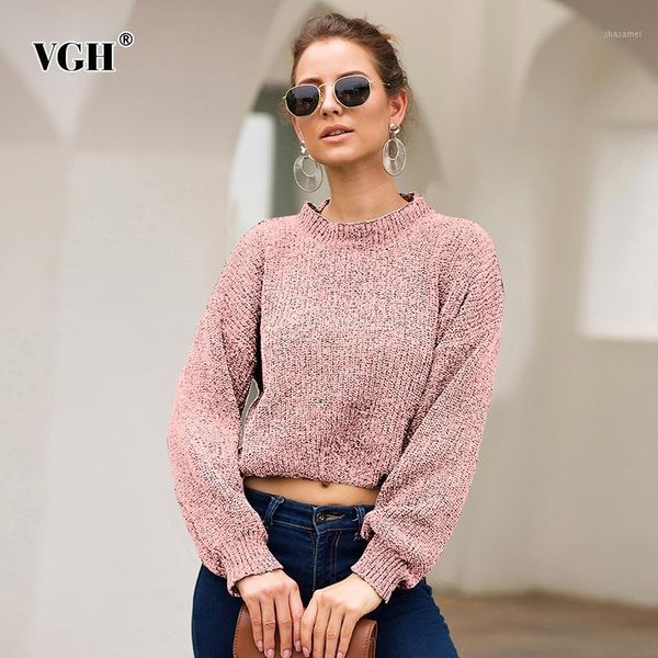 vgh black knitting sweater for female o neck lantern sleeves pullovers short sweaters women 2019 autumn fashion new clothing1, White;black
vgh black knitting sweater for female o neck lantern sleeves pullovers short sweaters women 2019 autumn fashion new clothing1, White;black