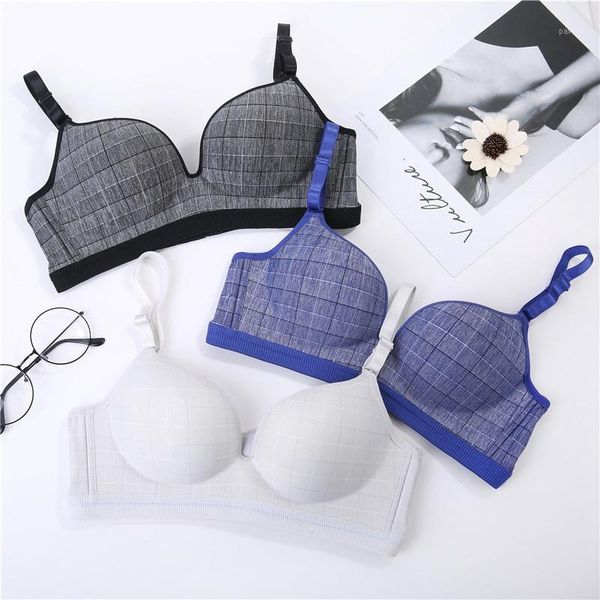 women bras seamless wire bras push up bra lingerie adjustable comfortable fashion plaid underwear1, Red;black
women bras seamless wire bras push up bra lingerie adjustable comfortable fashion plaid underwear1, Red;black