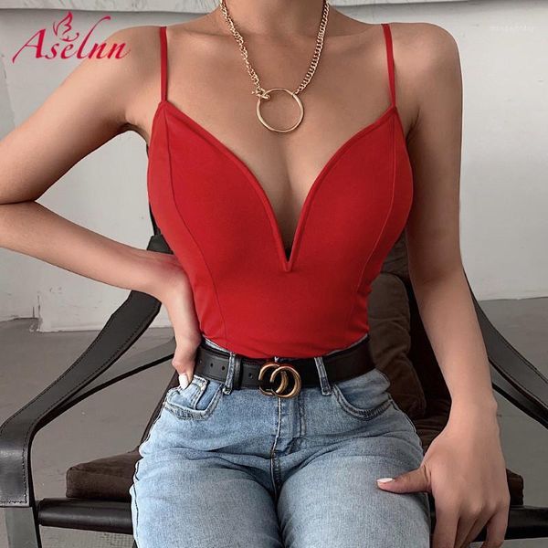 aselnn women spaghetti strap bodysuit 2020 spring red deep v-neck backless bodycon bodysuit slim playsuits1, Black;white
aselnn women spaghetti strap bodysuit 2020 spring red deep v-neck backless bodycon bodysuit slim playsuits1, Black;white