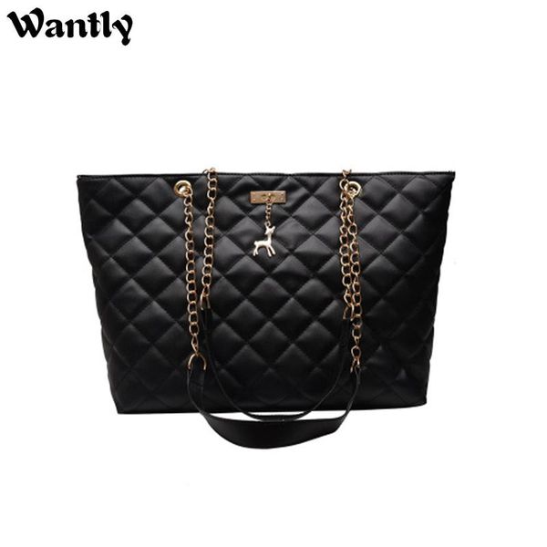 women's soft pu leather handbag large capacity crossbody deer shoulder rhombus 2020 autumn new chain bag 44cm*34cm*28cm*12cm
women's soft pu leather handbag large capacity crossbody deer shoulder rhombus 2020 autumn new chain bag 44cm*34cm*28cm*12cm