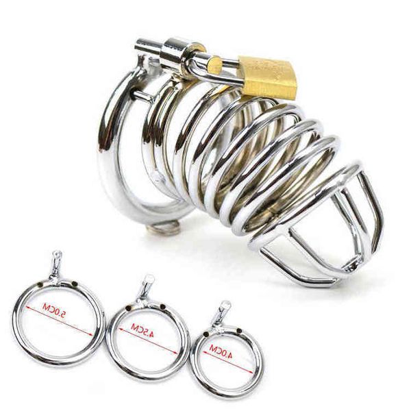 male chastity cage devices stainless steel cock belt bird metal lock restraint ring toy for men
male chastity cage devices stainless steel cock belt bird metal lock restraint ring toy for men