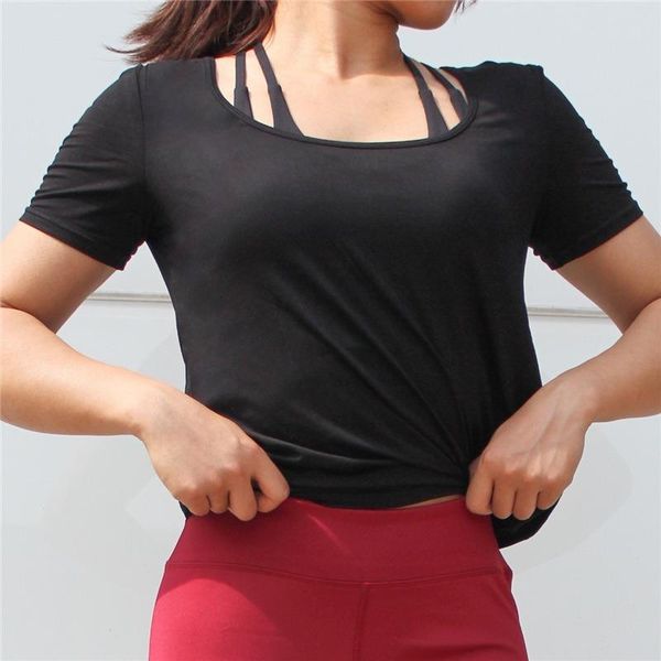 yoga outfits breathable t-shirts short sleeve blouse open back t-running lightweight loose sports t-shirt fitness sportswear workout, White;red
yoga outfits breathable t-shirts short sleeve blouse open back t-running lightweight loose sports t-shirt fitness sportswear workout, White;red