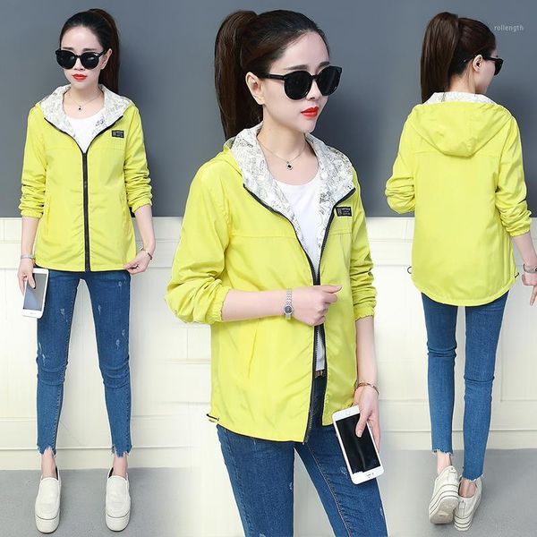 2020 spring two-sided wearable jacket women korean style hoodie long sleeve womens jackets loose casual women spring jacket1, Black;brown
2020 spring two-sided wearable jacket women korean style hoodie long sleeve womens jackets loose casual women spring jacket1, Black;brown