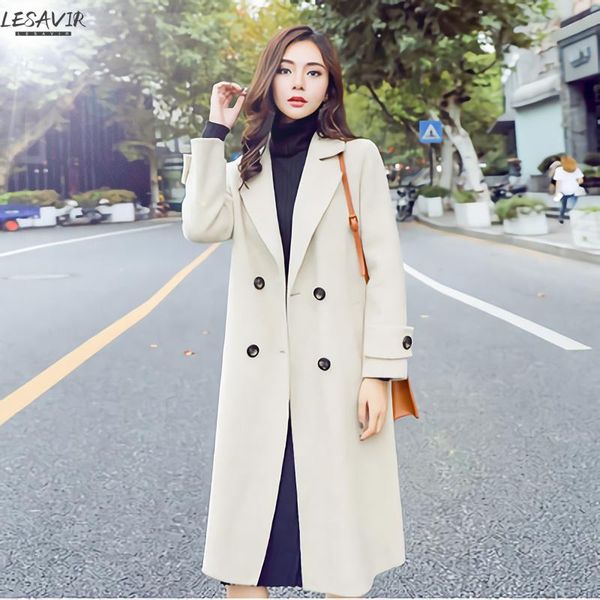 women's wool & blends plus size 3xl 2021 spring autumn woolen coat women blue double breasted elegant female coats lapel thick warm ove, Black
women's wool & blends plus size 3xl 2021 spring autumn woolen coat women blue double breasted elegant female coats lapel thick warm ove, Black