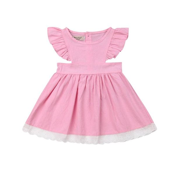 girl's dresses girl dress toddler kids baby girls clothes ruffle sleeve lace up short tutu solid sundress, Red;yellow
girl's dresses girl dress toddler kids baby girls clothes ruffle sleeve lace up short tutu solid sundress, Red;yellow