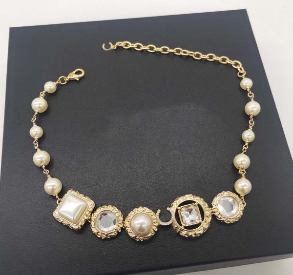 2022 pendant necklace with diamond and square shape crystal diamond pearl beads for women wedding jewelry gift have box stamp ps7126, Silver
2022 pendant necklace with diamond and square shape crystal diamond pearl beads for women wedding jewelry gift have box stamp ps7126, Silver