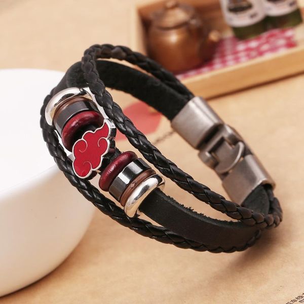 charm bracelets 2021 fashion anime peripheral bracelet naruto badge man leather multilayer hand woven jewelry, Golden;silver
charm bracelets 2021 fashion anime peripheral bracelet naruto badge man leather multilayer hand woven jewelry, Golden;silver