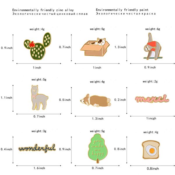 corgi sloth alpaca cat enamel toast cactus tree merci badge brooch lapel denim jeans shirt bag cartoon gift, Gray
corgi sloth alpaca cat enamel toast cactus tree merci badge brooch lapel denim jeans shirt bag cartoon gift, Gray