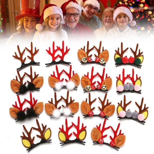 1 pair cute antler shape hairpin christmas hair decor hair accessories for girls women fp81
1 pair cute antler shape hairpin christmas hair decor hair accessories for girls women fp81