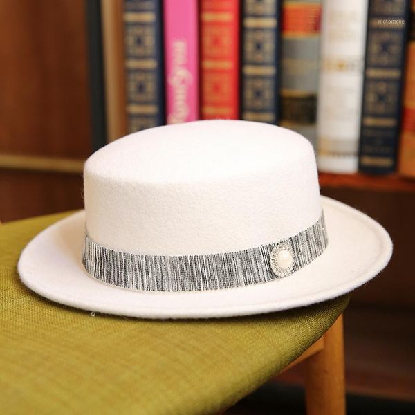 stingy brim hats short white flat jazz hat british ladies pure wool ribbon fedoras spring autumn cocktail evening party formal sombrero1, Blue;gray
stingy brim hats short white flat jazz hat british ladies pure wool ribbon fedoras spring autumn cocktail evening party formal sombrero1, Blue;gray