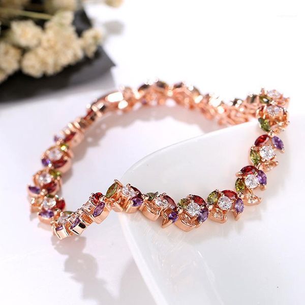 crystal zircon chain bracelet plating gold silver color fashion woman bracelet retro flower jewelry gift1, Black
crystal zircon chain bracelet plating gold silver color fashion woman bracelet retro flower jewelry gift1, Black
