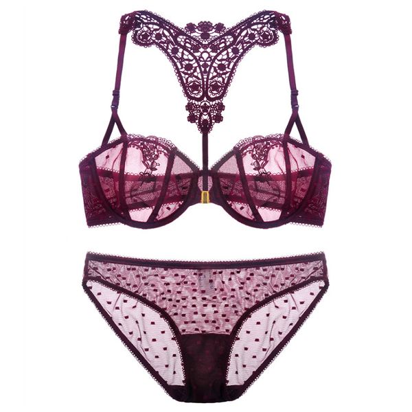 plus size 70-85 a-d cup front button ultrathin women fashion bra set lace embroidery underwear suits beauty back lingerie y200708, Red;black
plus size 70-85 a-d cup front button ultrathin women fashion bra set lace embroidery underwear suits beauty back lingerie y200708, Red;black