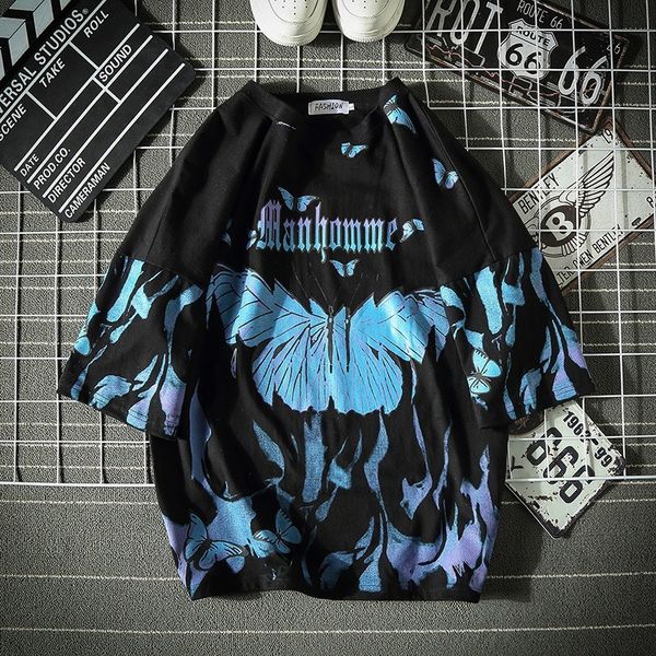 men's fashion big loose t-sleeved t t-shirt fashion men's wear t t-shirt men's butterflies tie-dyed, White;black
men's fashion big loose t-sleeved t t-shirt fashion men's wear t t-shirt men's butterflies tie-dyed, White;black
