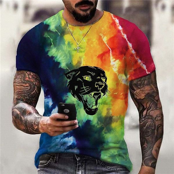 men's t shirt 3d print graphic tie dye animal crew neck daily sports print short sleeve casual classic designer big and tall green w7x, White;black
men's t shirt 3d print graphic tie dye animal crew neck daily sports print short sleeve casual classic designer big and tall green w7x, White;black