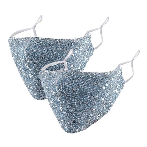 new caps 2pc reusable washable sequins bling designer face adjustable fabrics mouth masks 9
new caps 2pc reusable washable sequins bling designer face adjustable fabrics mouth masks 9