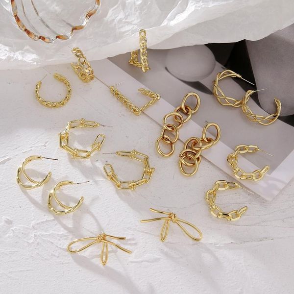 stud fnio 2021 gold color earrings for women multiple trendy round geometric statement fashion party jewelry gift, Golden;silver
stud fnio 2021 gold color earrings for women multiple trendy round geometric statement fashion party jewelry gift, Golden;silver
