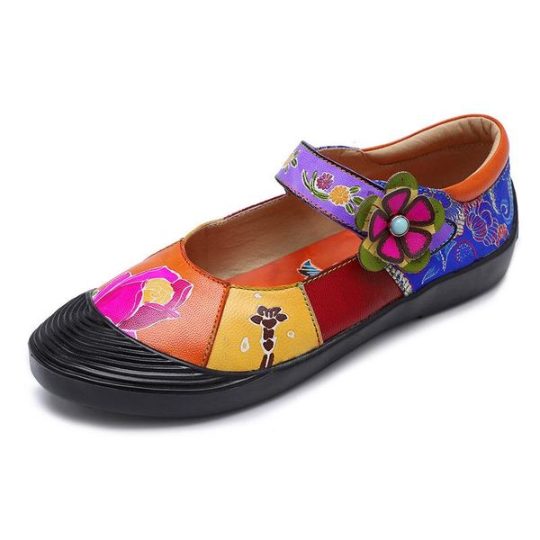 vintage sandals flowers pattern splicing genuine leather stitching hook loop slip on sandals elegant shoes women 2020, Black
vintage sandals flowers pattern splicing genuine leather stitching hook loop slip on sandals elegant shoes women 2020, Black