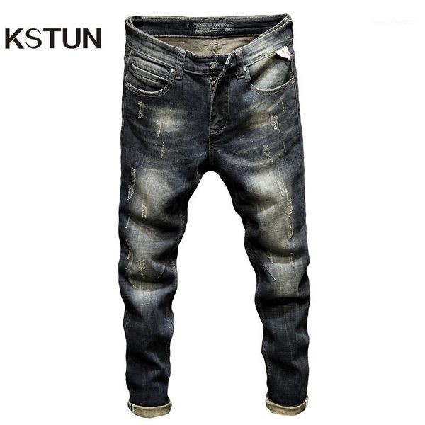 men's jeans punk men slim fit stretchy high street wear retro blue casual denim pants mens biker vintage spring and autumn1
men's jeans punk men slim fit stretchy high street wear retro blue casual denim pants mens biker vintage spring and autumn1