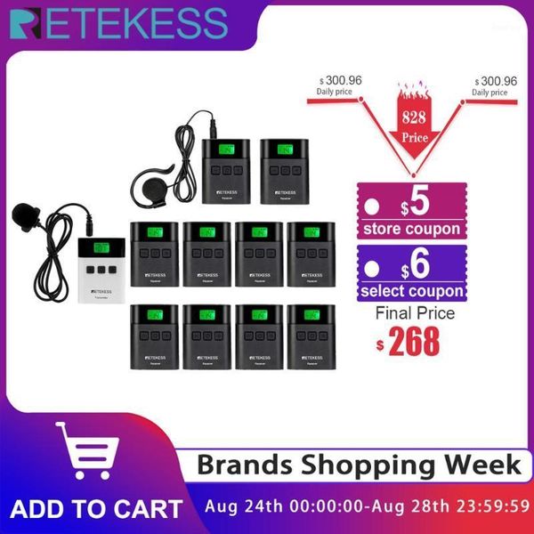 retekess122 tour guide system wireless 1 transmitter+ 10 receivers for church factory training tour guide goverment meeting1
retekess122 tour guide system wireless 1 transmitter+ 10 receivers for church factory training tour guide goverment meeting1