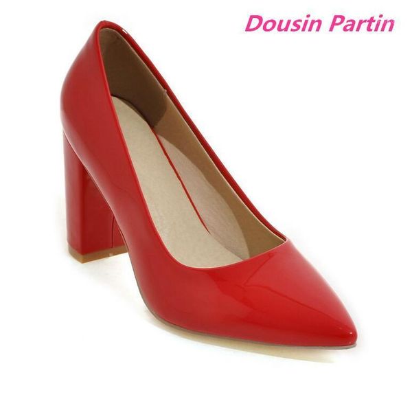 dousin partin women pumps square high heel fashion women shoes platform slip on all match elegnat casual wedding shoes1, Black
dousin partin women pumps square high heel fashion women shoes platform slip on all match elegnat casual wedding shoes1, Black