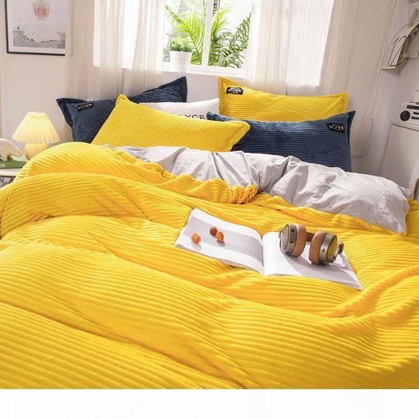 190g fleece flannel bedding set 4pcs home textile microfiber fabric duvet cover with pillow case flat sheet twin full size
190g fleece flannel bedding set 4pcs home textile microfiber fabric duvet cover with pillow case flat sheet twin full size