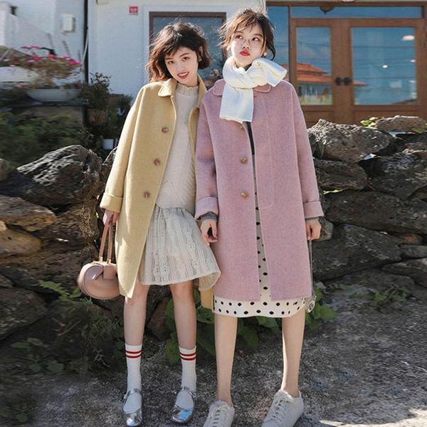 осень, новое зимнее сплошное цветное шерстяное пальто популярно. женская средняя школа имеет длину колена hepburn student student mori nizi, Gray
осень, новое зимнее сплошное цветное шерстяное пальто популярно. женская средняя школа имеет длину колена hepburn student student mori nizi, Gray