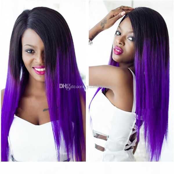 fashion celebrity wig ombre color silky straight malaysian remy hair purple lace front wig ing, Black;brown
fashion celebrity wig ombre color silky straight malaysian remy hair purple lace front wig ing, Black;brown