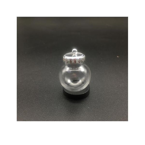 10set empty 20*12mm hollow glass globe with setting base beads cap set orb wishing vials pendant glass bottle jewelry jllwyv, Black
10set empty 20*12mm hollow glass globe with setting base beads cap set orb wishing vials pendant glass bottle jewelry jllwyv, Black