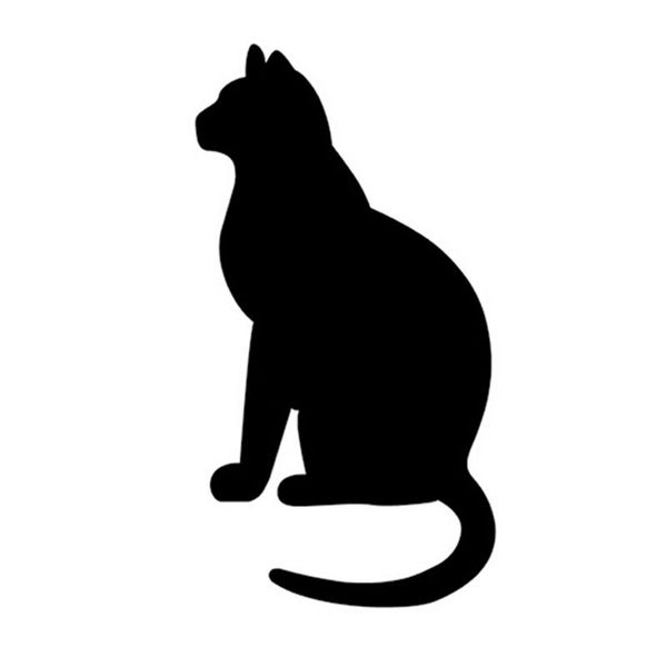 15*8cm cat lovers stickers decals personality animal car cover scratches window glass accessories sliver/black c4-0182
15*8cm cat lovers stickers decals personality animal car cover scratches window glass accessories sliver/black c4-0182